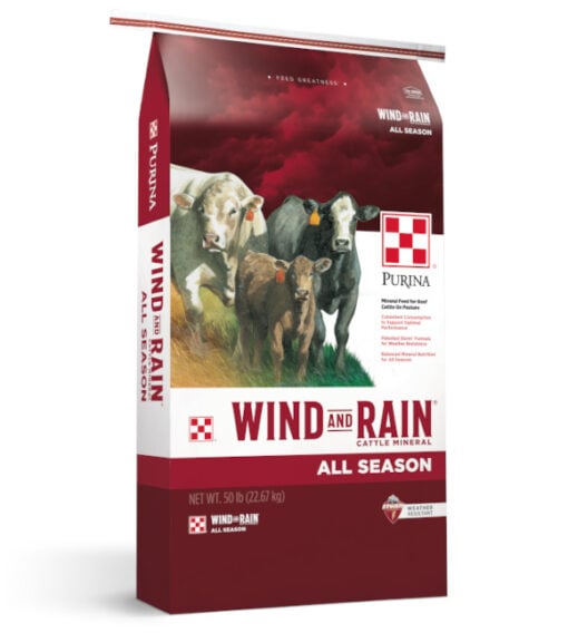 Purina All Season WInd & Rain Mineral, 50 lb.