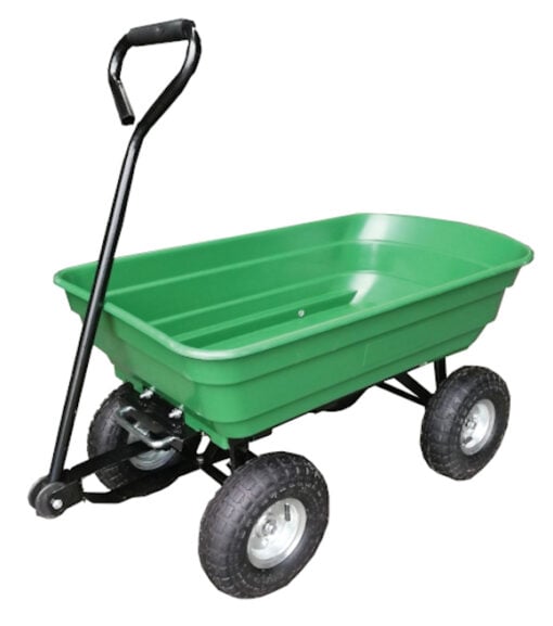 Poly Garden Dump Cart