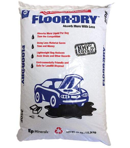 All Natural Absorbent Floor Dry Spill Control 25lb
