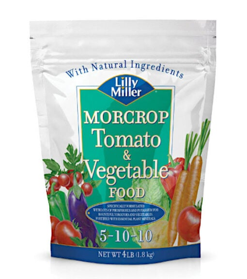 Lilly Miller 5-10-10 Morcrop Tomato & Vegetable Plant Food, 4 lb.