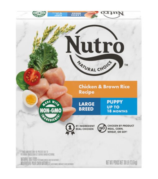 Nutro Large Breed Puppy Chicken & Rice Dog Food 30 lb.