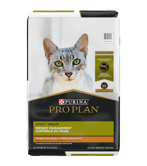 Purina Pro Plan Weight Control, High Protein Dry Cat Food, Weight