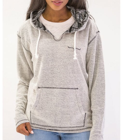 ladies grey hoodie