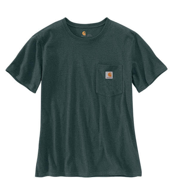 Carhartt, Ladies Workwear Pocket T-Shirt, K87 - Wilco Farm Stores