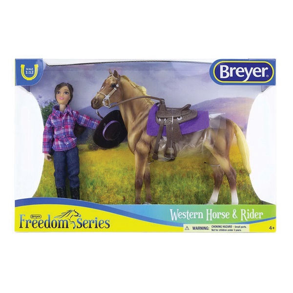 Breyer, Freedom Series Western Horse and Rider Toy - Wilco Farm Stores