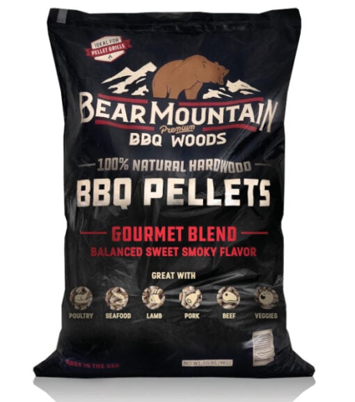 Bear Mountain, Gourmet Blend BBQ Pellets, 20 lb