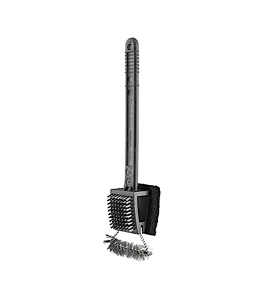 Grill Zone Triple Action Grill Grate Cleaning Brush