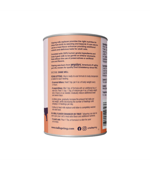 Tailspring Canned Kitten Milk Replacer