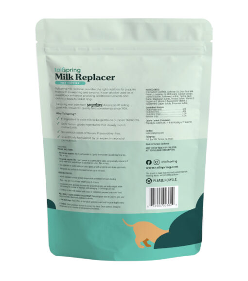 Tailspring Powdered Puppy Milk Replacer