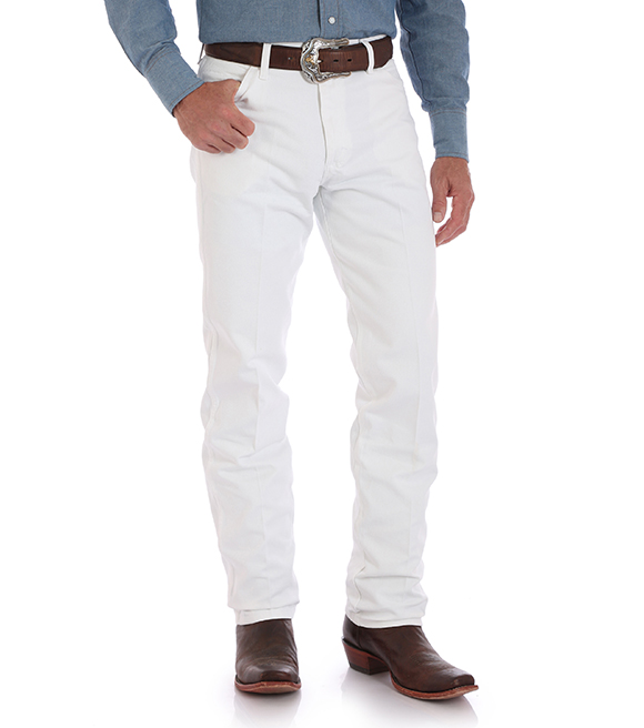 Wrangler Men's Cowboy Cut Original Fit White Jeans, 13MWZWI - Wilco Farm  Stores