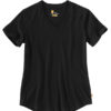 Carhartt Ladies Lockhart Relaxed Fit Midweight Short Sleeve V-Neck T-Shirt, 104406