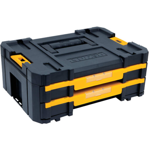 DeWalt TStak 2-Drawer with Divider Storage Box DWST17804