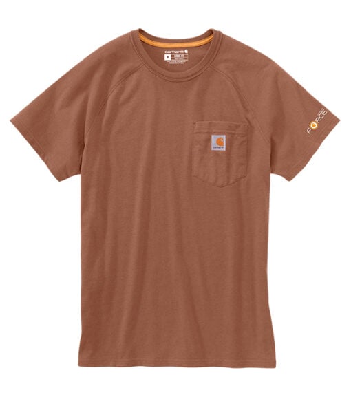 Carhartt Men's Force Cotton Short-Sleeve T-shirt NEW COLORS, 100410
