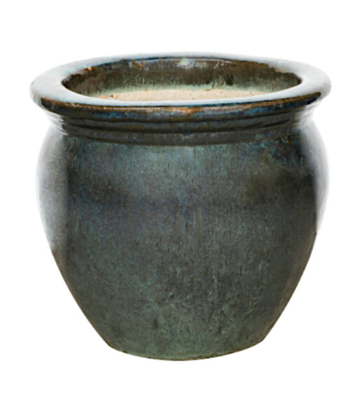 Glazed Ceramic Flower Pot Planter