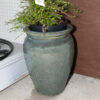 Glazed Ceramic Flower Pot Vase