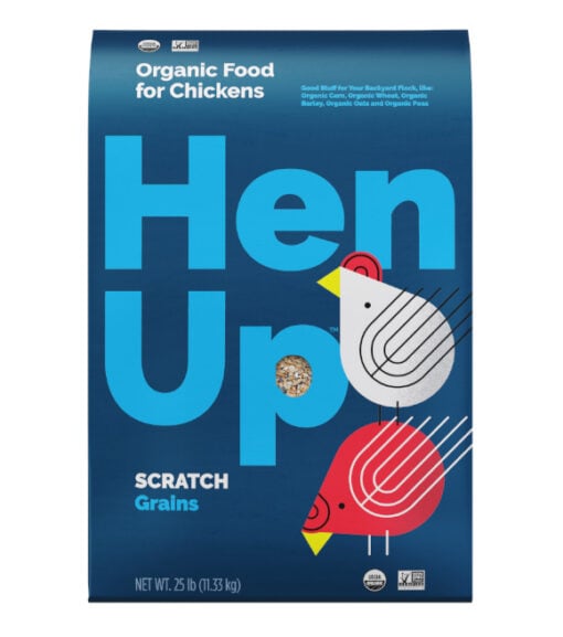 Hen Up® Organic  Scratch Grains for Backyard Flock