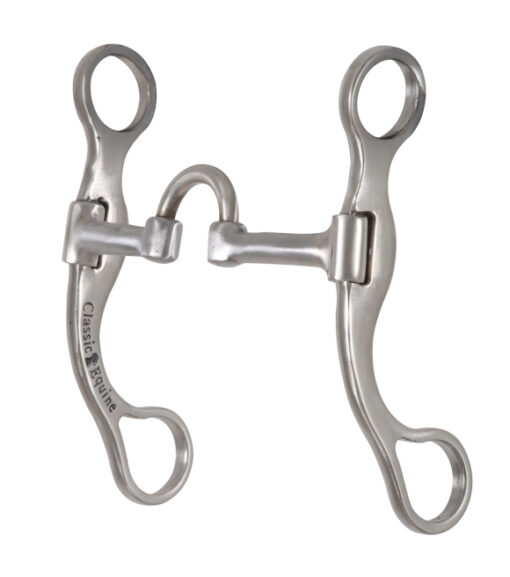 Classic Equine Bit Logic Straight Shank Horse Bit - Copper/Stainless Steel