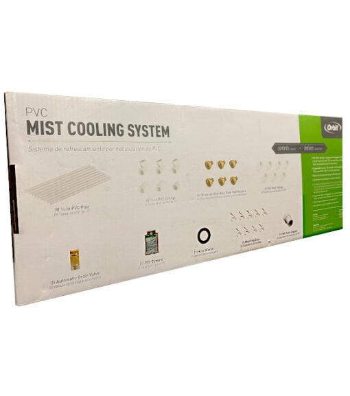 Orbit 20070 Mist Cooling System Kit, 1/2 in, 12 ft Coverage Area