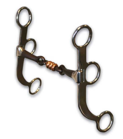 Professional's Choice Copper Bob Avila Horse Bit - 5-1/8 in 