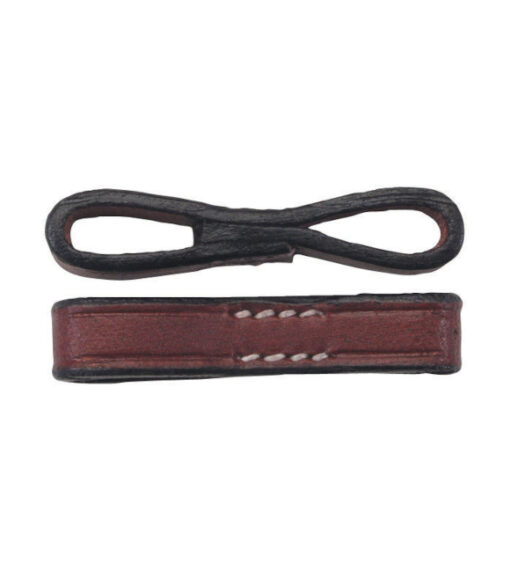 KINCADE Leather Bit Keeper Loop - Brown