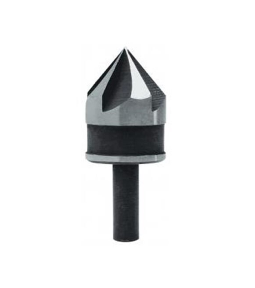 IRWIN 12413 Countersink Drill Bit, 5/8 in L Flute, Round Shank, 1/4 in Dia Shank