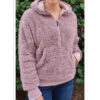 Ladies Pacific Teaze 1/2 Zip Softy Fleece Pullover, P2848