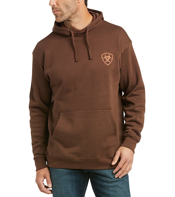 Men's Brown Sweatshirts & Hoodies