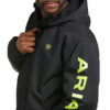 Ariat Men’s Rebar Stormshell Logo Waterproof Jacket, 10037607