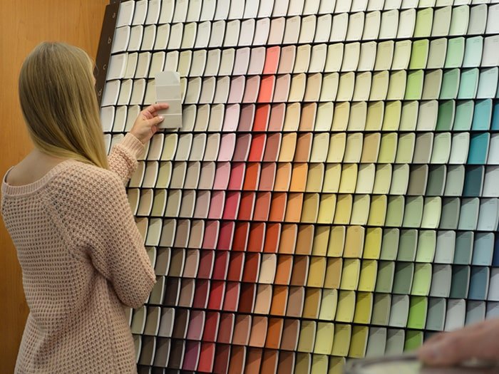 Paint Into Possibilities- Benjamin Moore - pick a color