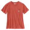 Carhartt Ladies Loose Fit Heavyweight Short Sleeve Pocket T-Shirt, 103067