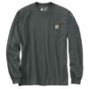 Carhartt Men's Long Sleeve Workwear Pocket T Shirt, K126