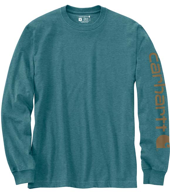 Carhartt, Men's Long-Sleeve Graphic Logo T-Shirt, K231 - Wilco Farm Stores