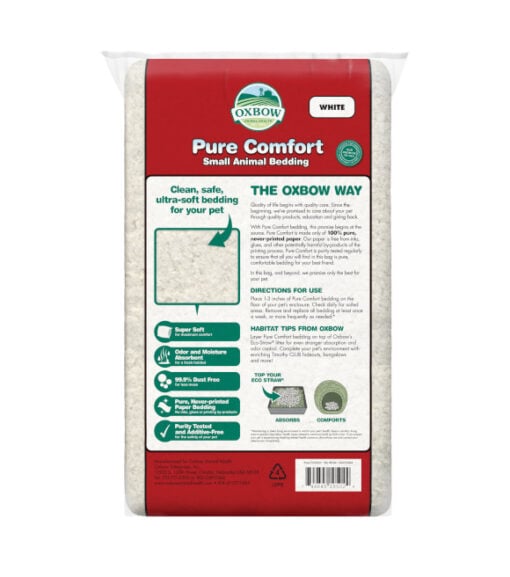 Oxbow Pure Comfort White Bedding - 36L