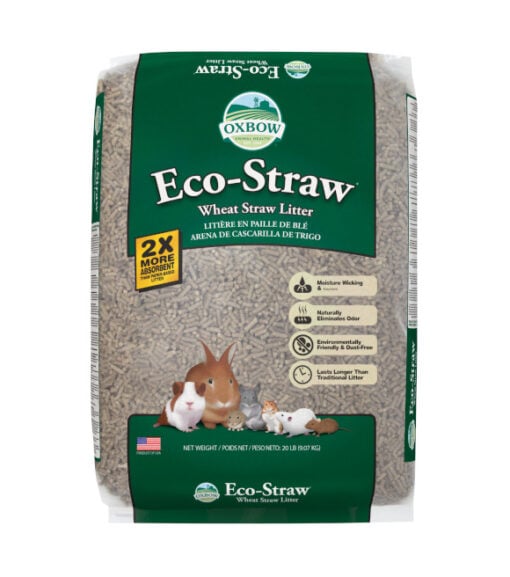 Oxbow Eco-Straw Litter - 20lb
