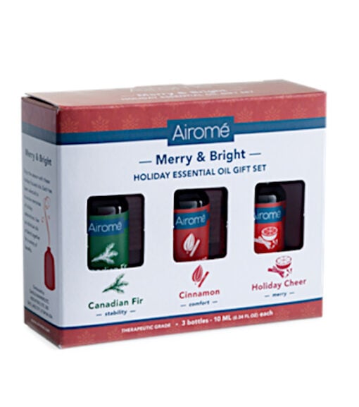 Airome Merry & Bright Essential Oils Gift Set