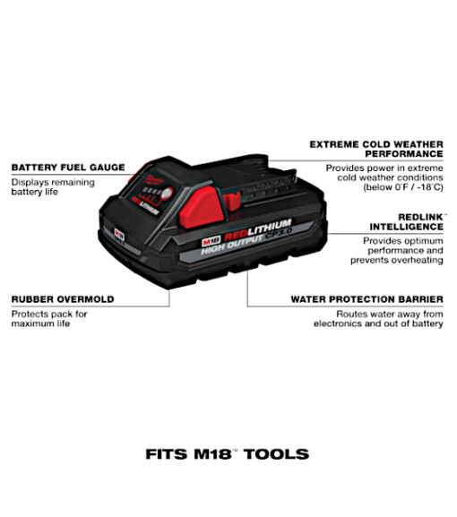 Milwaukee Red Lithium High Output 3.0 Battery