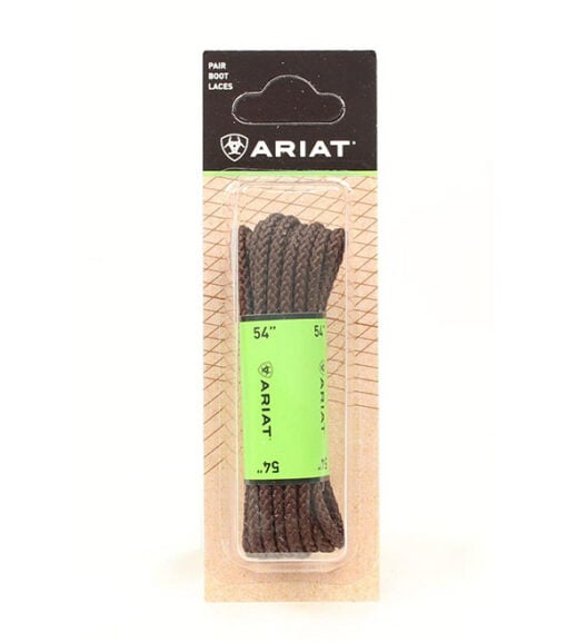 Ariat 63" Brown Nylon Boot Laces, A2301602