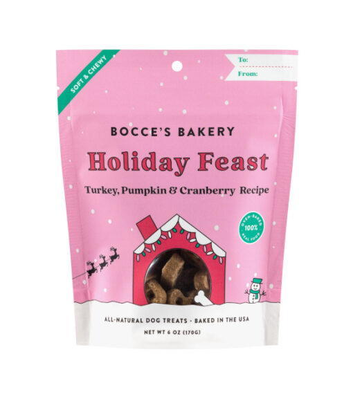 Bocce's Holiday Feast All Natural Dog Treats
