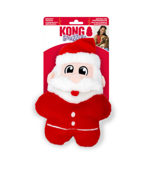 Kong Holiday Snuzzles Santa Dog Toy