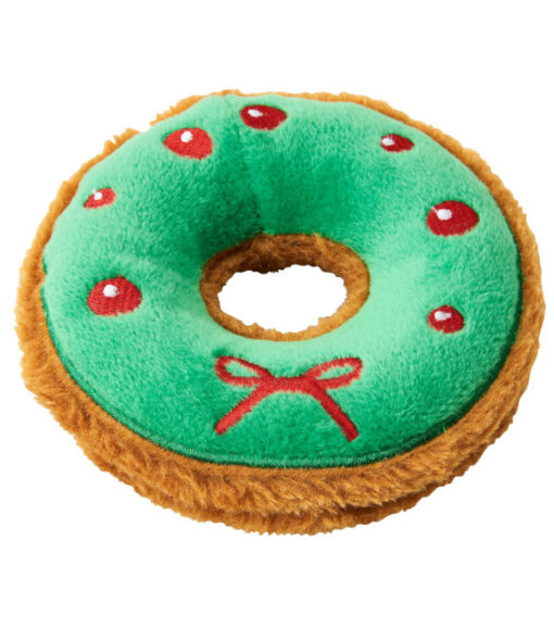 Spot Holiday Tasty Donut Dog Toy