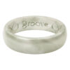 Groove Life Ladies Sold Pearl Thin Groove Ring, R1-113