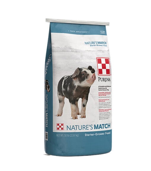 Purina Nature's Match Pig Starter Grower 50 lb.