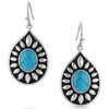 Montana Silversmiths Intuition Turquoise Earrings, ER5130