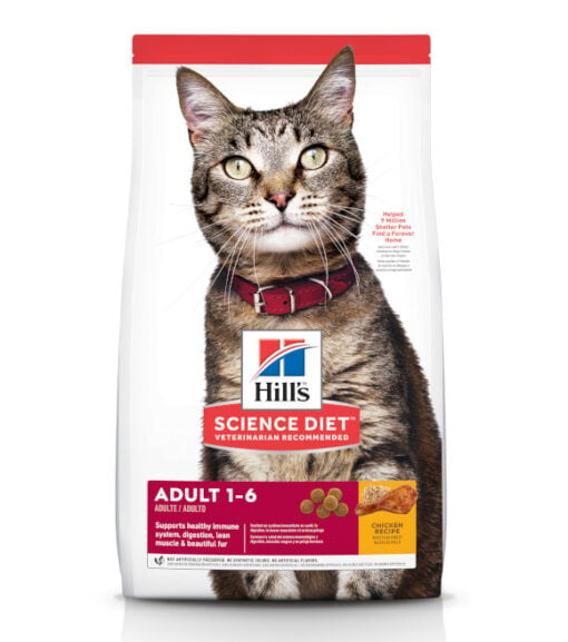 Science Diet Adult Cat Food, 7 lb.