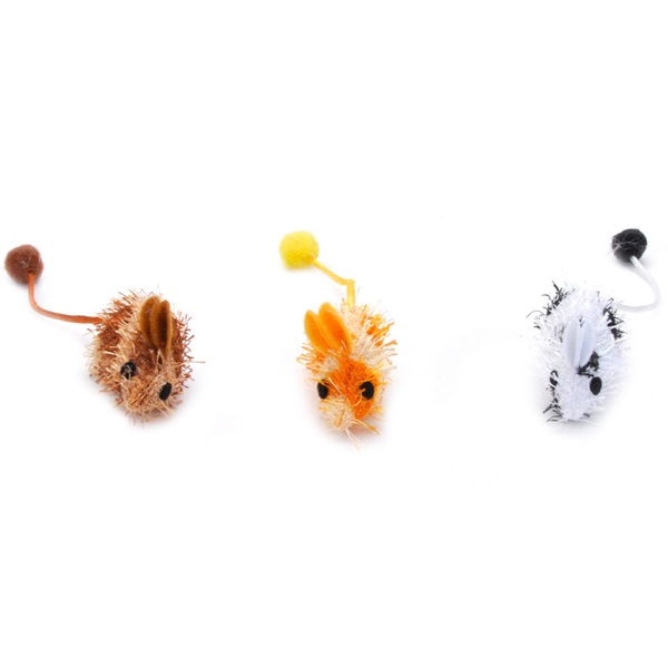 coastal pet products fur mice cat toys