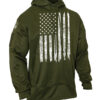 Rothco U.S Flag Concealed Carry Graphic Hoodie, 3166