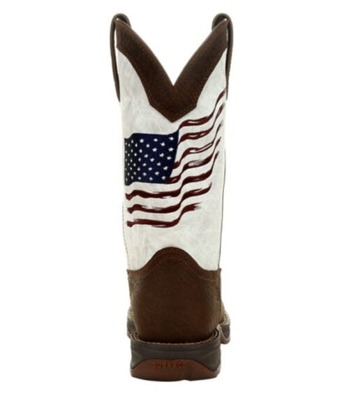 Confederate flag fashion cowboy boots