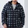 Hanton Men’s Sherpa Hoodie, MFJ130