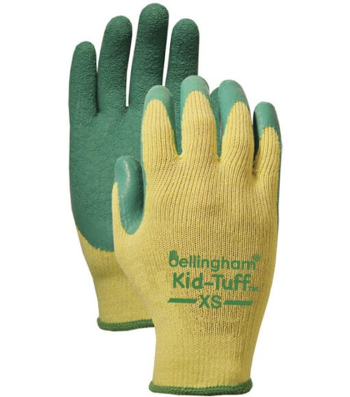 American Glove Kid's Palm Dipped Latex Glove, KT3100XS