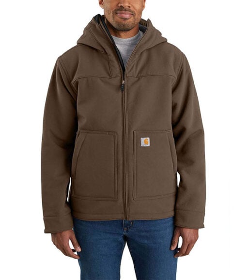 Carhartt Men's Super Dux Relaxed Fit Sherpa-Lined Water-Repellent Active Jacket, 105001